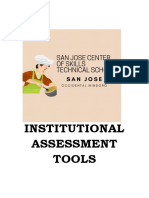 10.institutional Assessment Tool