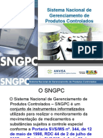 Sistema Nacional de Gerenciamento de Produtos Controlados (SNGPC