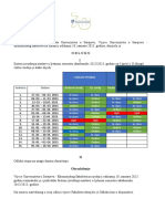 Sistem Izvodjenja Nastave Za 2022-2023. Godinu - Ljetni Semestar (13818)