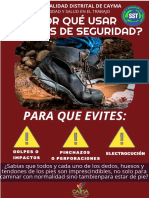 Afiche de Zapatos Terminado