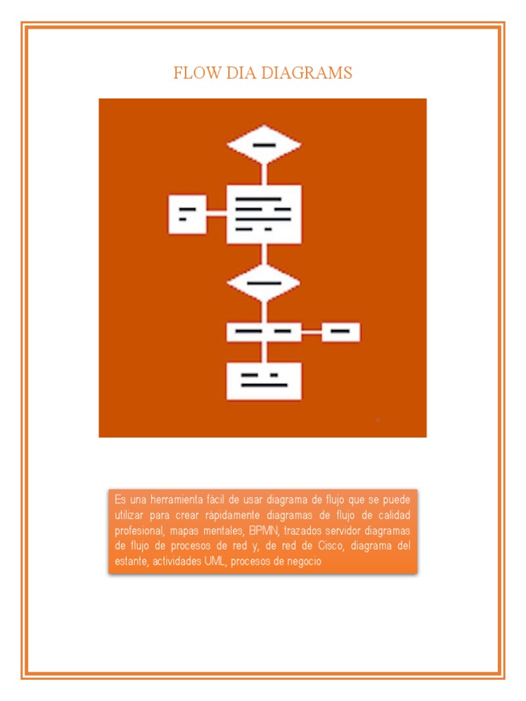 Diagramas de Flujo con FLOW DIA | PDF | Arte | Informática