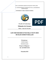 Mémoire de Licence