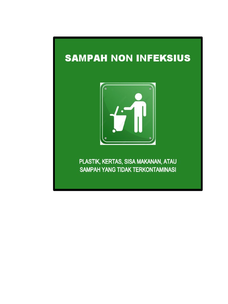 Sampah Non Infeksius | PDF