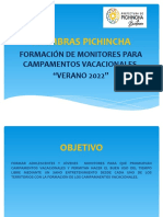Guambras Pichincha: Formación de Monitores para Campamentos Vacacionales "VERANO 2022"