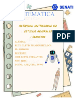 Actividad Entregable 02 Matematica