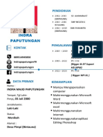 CV Baru Lamaran Kerja