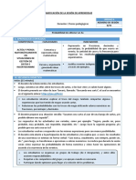 PLANIFICACIÓN DE LA SESIÓN DE APRENDIZAJE. Probabilidad de Obtener Un As