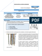 PLANIFICACIÓN DE LA SESIÓN DE APRENDIZAJE. Registramos Datos II. APRENDIZAJES ESPERADOS COMPETENCIA CAPACIDADES INDICADORES ACTÚA Y PIENSA