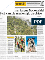 Cutervo: Primer Parque Nacional Del Perú Cumple Medio Siglo de Olvido.