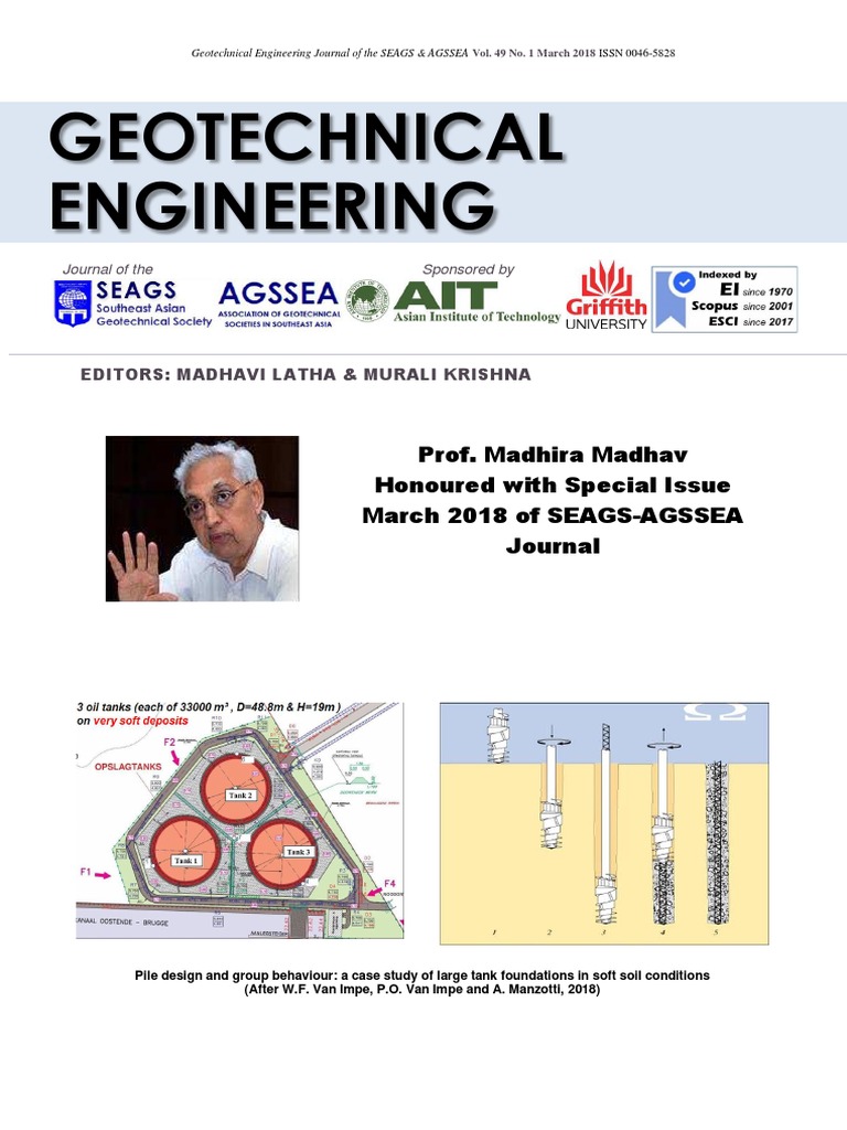 Geotechnical - Engineering - Journal - SEAGS Vol49 - 2018 | PDF | Deep ...
