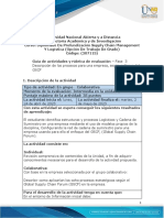 Guia de Actividades y Rúbrica de Evaluación - Unidad 2 - Fase 3 - Descripción de Los Procesos para Una Empresa, Según Enfoque Del GSCF