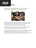 Historia de La Marimba