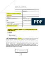 Informcion General de La Empresa: Representante Legal