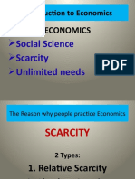 Introduction To Economics