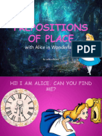 Prepositions of Place With Alice CLT Communicative Language Teaching Resources Gram 129209