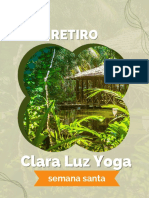 Retiro Clara Luz Yoga - Semana Santa