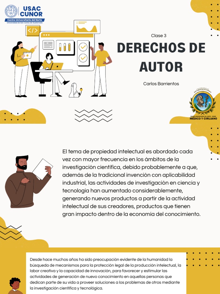 Clase 3 Derechos de Autor | PDF | Ciencias sociales | Derecho