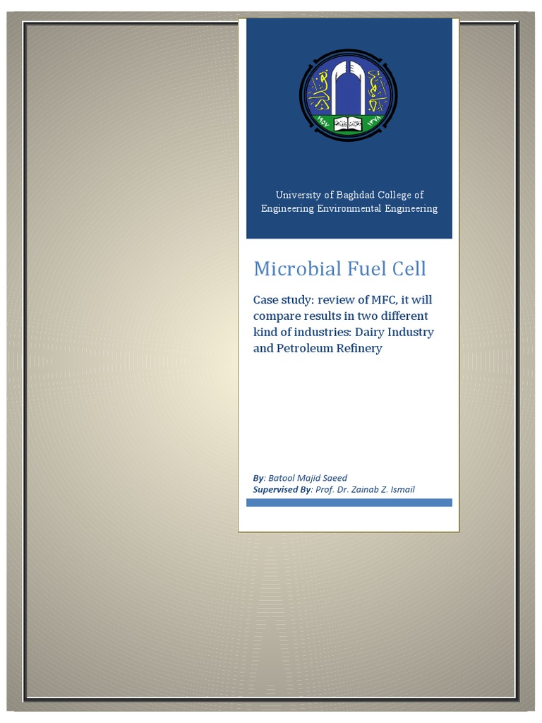 Microbial Fuel Cell | PDF