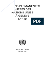 Missions Permanentes Auprès Des Nations Unies À Genève #120