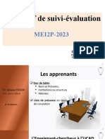 Dispositif de Suivi-Évaluation: MEI2P-2023