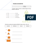 Prueba de Geometría Lunes 24 de Abril