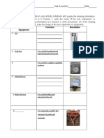 Activity 1. Fill Me Up: Name Year & Section Date