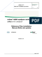 Cobas e 411 Reference Data 4.15