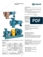 Calpeda NMM 32/12AE Flanged End Suction Pump