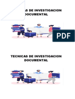 Tecnicas de Investigacion Documental