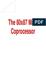 The 80x87 Math Coprocessor: Speeding up Floating Point for the 8088/86