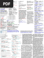 CS103 Midterm 1 Reference Sheet