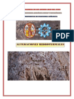 Caracterización espectral de alteraciones hidrotermales en depósitos epitermales del sur del Perú