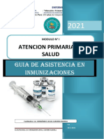 Atencion Primaria en Salud: Guia de Asistencia en Inmunizaciones