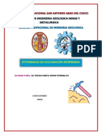 Tipos de Alteraciones - Epitermal de Sulfuracion Intermedia