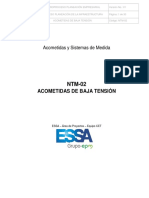 ntm-02 Acometidas de Baja Tension