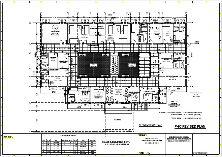 PHC Revised Plan Roads & Buildings Dept. M.G. Road Vijayawada PDF Health Care Queensland