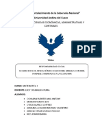 Responsabilidad Social 10 Ejercicios de Ecuaciones L.