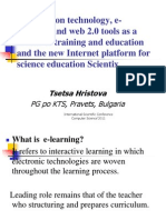 Information Technology, E-Learning and Web 2