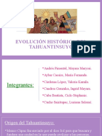 Evolución Historica Del Tahuantinsuyo
