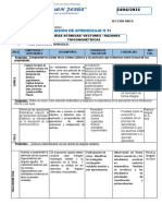 Sesion de Aprendizaje