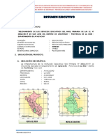 RESUMEN EJECUTIVO San Jose