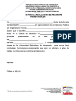 Carta de Autorizacion