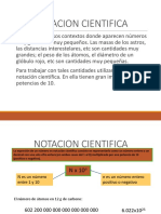 Notación científica: números grandes y pequeños