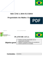 Aula 3 - Propriedade Dos Fluídos - Exercícios