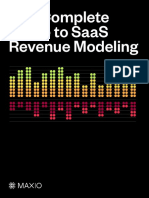 The Complete Guide To Saas Revenue Modeling