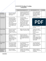 Non-Fic Final Project Grading Rubric