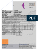 MV Santa Irini - Russian Coal - Certificate of Quality