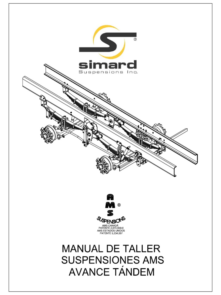 Simard Manual Taller - Español | PDF | Eje | Tornillo