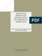 Weighted Monetary Aggregates: An Empirical Approach: Francisco Alonso, Jorge Martínez Pagés and María Pérez Jurado