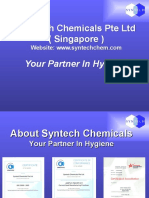 SynTech Chemicals Laundry Process Guide